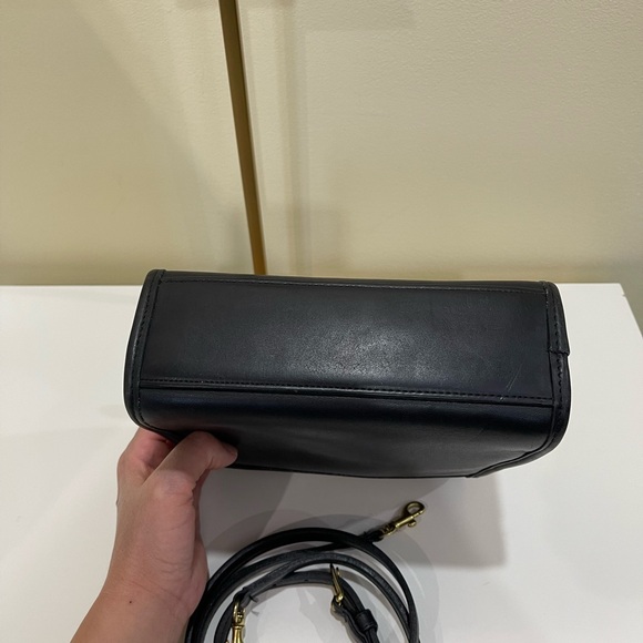 Vintage Coach Regina Satchel Black with Gold Hardware - Picture 12 of 12